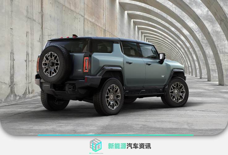 悍马电动suv 2024款悍马EVSUV正在越野测试