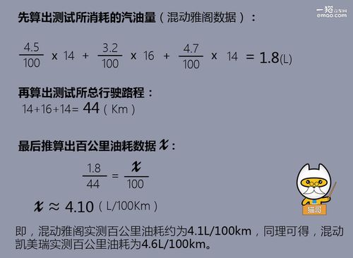 油耗怎么计算公式 耗油量计算公式