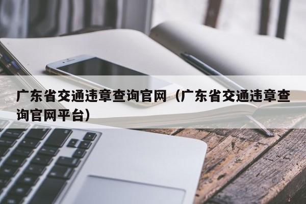 广东违章查询 广东省交通违章查询方法有哪些