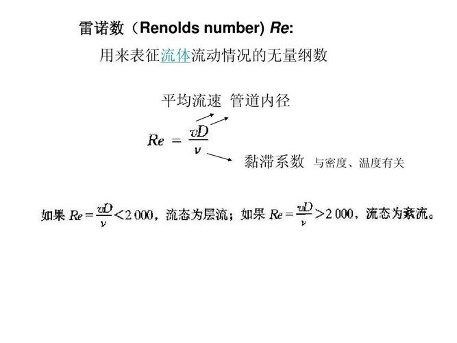 雷诺数计算公式 如何计算雷诺数