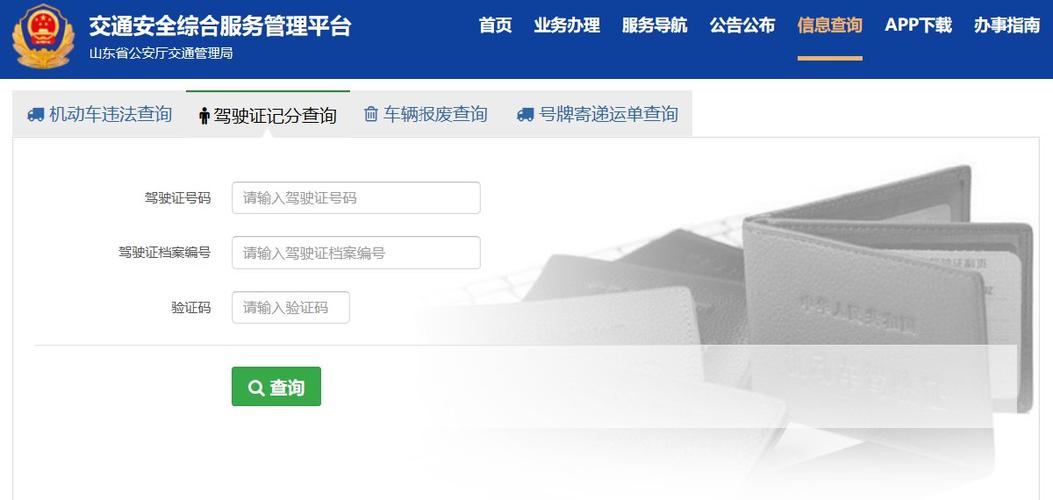 济宁车辆违章查询网 济宁交通违章查询网站入口
