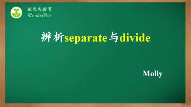 separate separate是什么意思