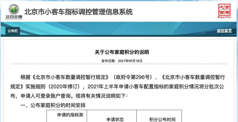 家庭摇号结果 2021家庭摇号结果什么时候查