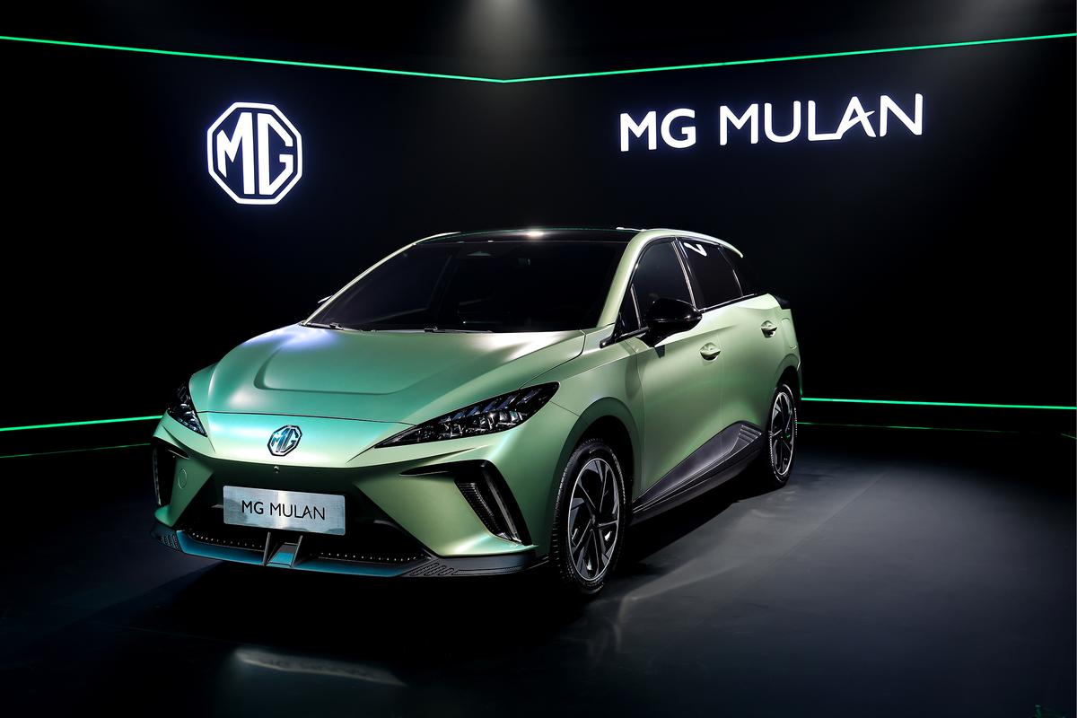 名爵纯电动汽车 名爵全新纯电SUV车型,MG MULAN全方位解析