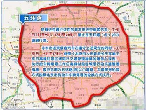 北京五环外限号吗 北京五环以外限号吗