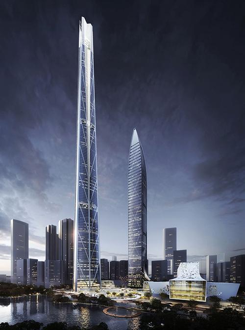 h700深圳塔 深圳最高的大厦