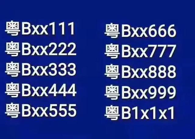 深圳车牌多少钱 2021粤B深圳车牌多少钱