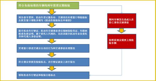 6年免检车辆验车流程 6年免检车辆验车流程图,6年免检的车辆怎么年审