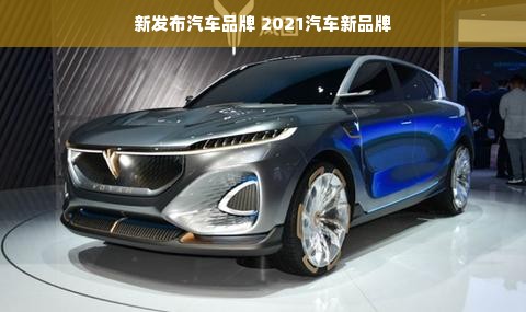 新发布汽车品牌 2021汽车新品牌