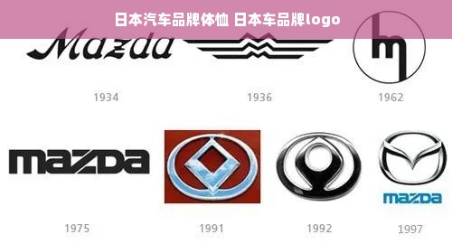 日本汽车品牌体恤 日本车品牌logo