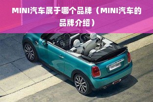 MINI汽车属于哪个品牌（MINI汽车的品牌介绍）