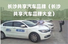 长沙共享汽车品牌（长沙共享汽车品牌大全）