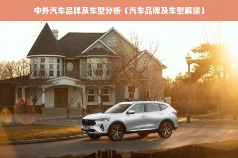 中外汽车品牌及车型分析（汽车品牌及车型解读）