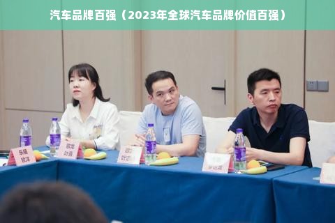 汽车品牌百强（2023年全球汽车品牌价值百强）