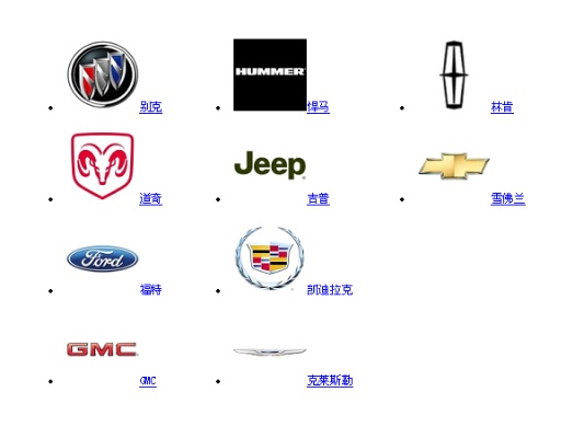 美国汽车品牌读法 美国汽车品牌有哪些英文