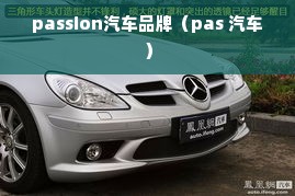 passion汽车品牌（pas 汽车）