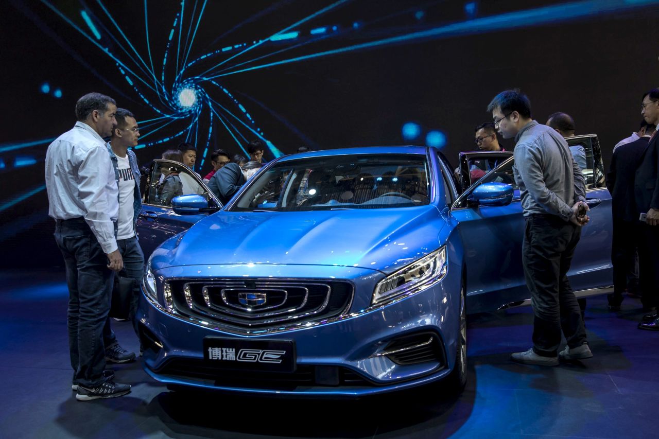  吉利汽车品牌标，一种中国制造的全球影响力