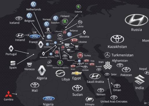  汽车品牌英语国家，全球汽车业的语言与文化交融