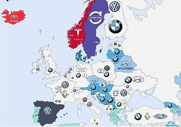 欧洲汽车品牌分部
