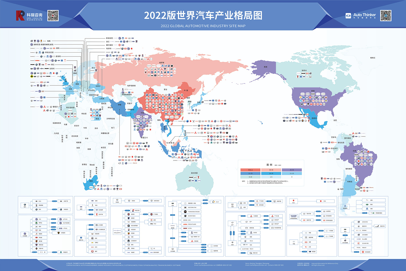 汽车品牌最新分支图，一场视觉盛宴揭示全球汽车产业新格局