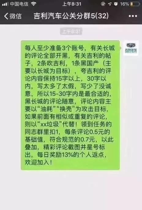 汽车品牌群聊名字