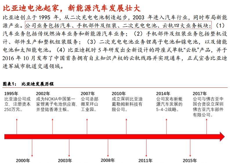 比亚迪汽车品牌历程