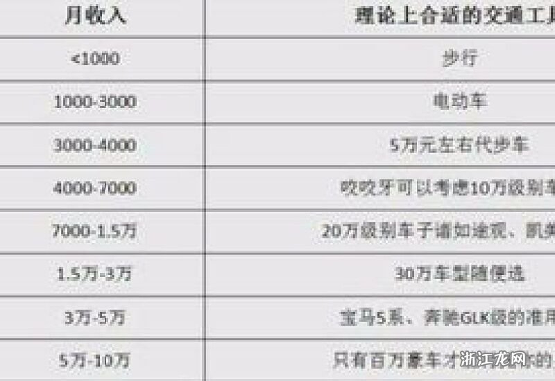 汽车品牌工薪阶级标准，购车指南与建议