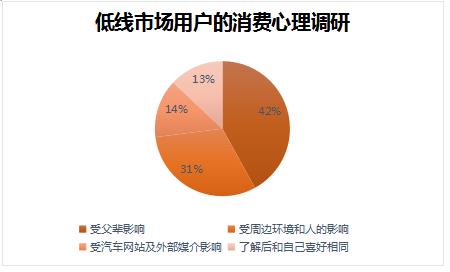 汽车品牌选择扇形图，揭示购车者的决策心理与市场趋势