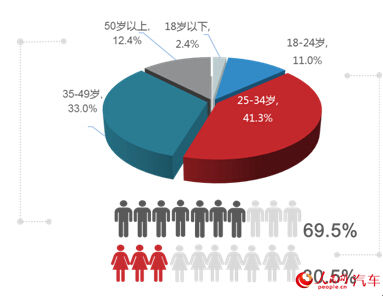 2016年中国汽车市场品牌人群阶层分析