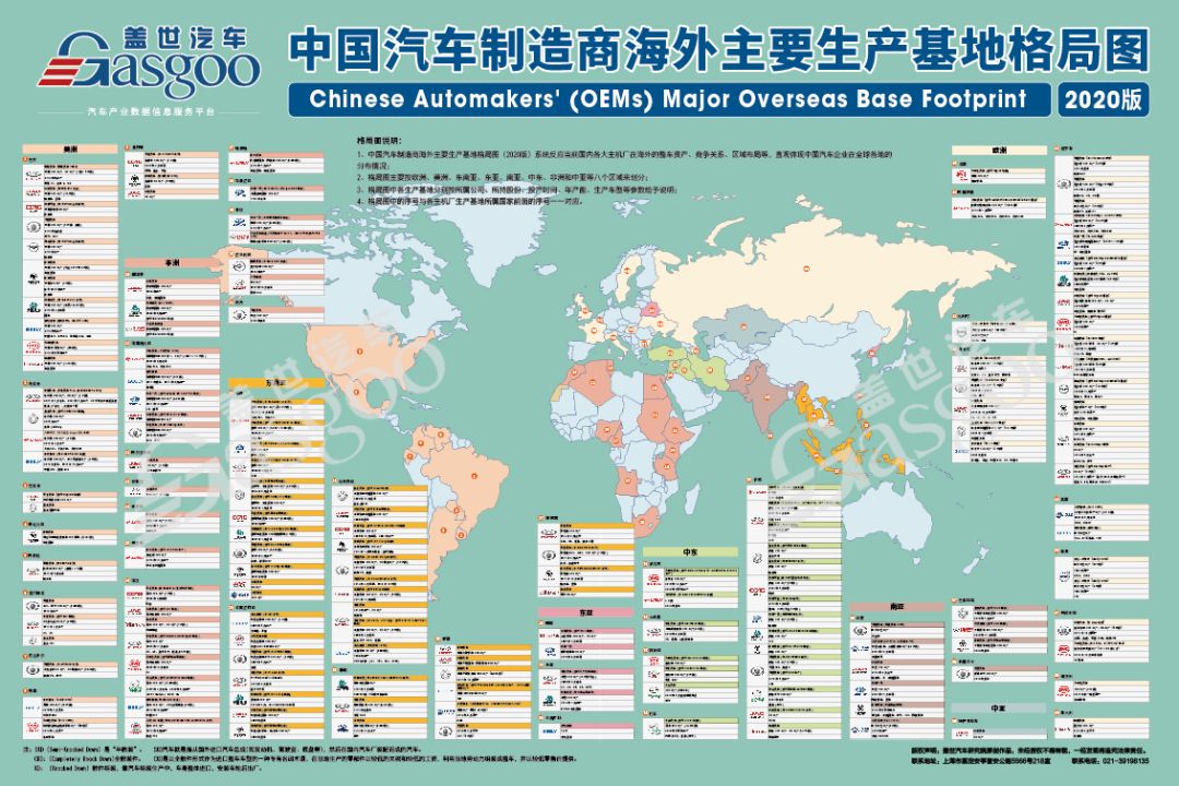 中国汽车产业地图，各省市汽车品牌的分布与竞争格局