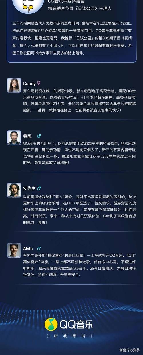 探索QQ音乐中的汽车品牌，音乐与汽车的完美融合