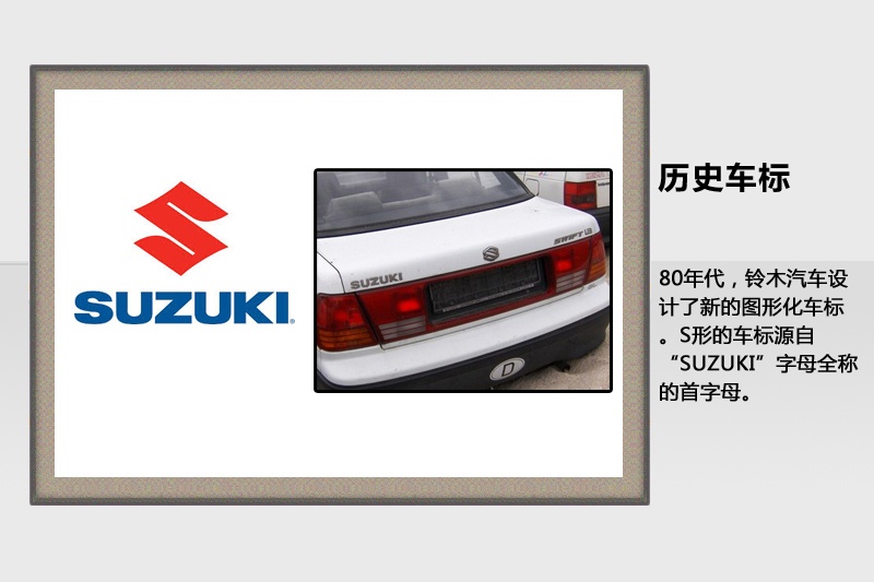 铃木汽车品牌英文缩写，SUZUKI