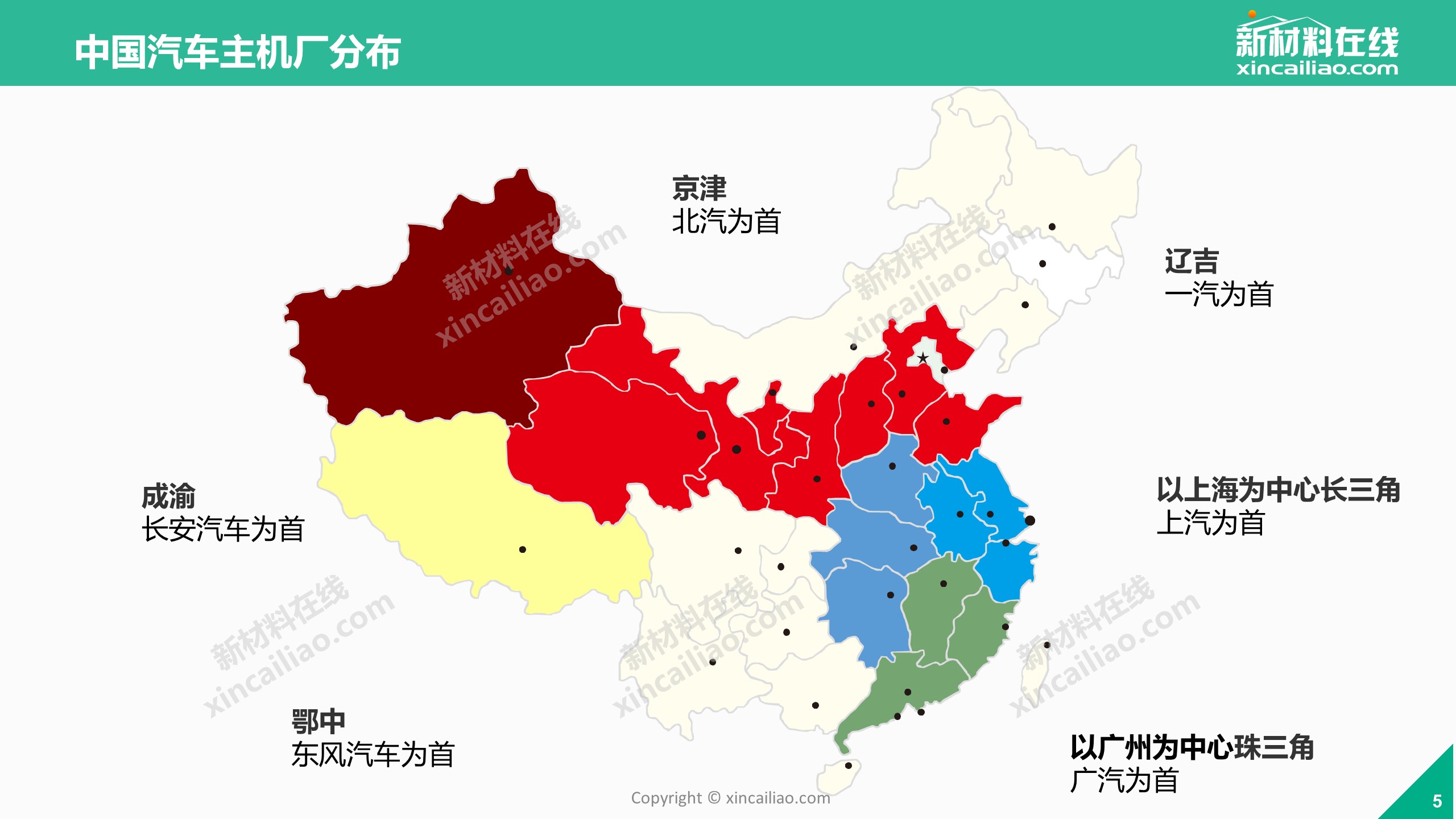 中国民族汽车品牌车厂分布概览及区域特色分析