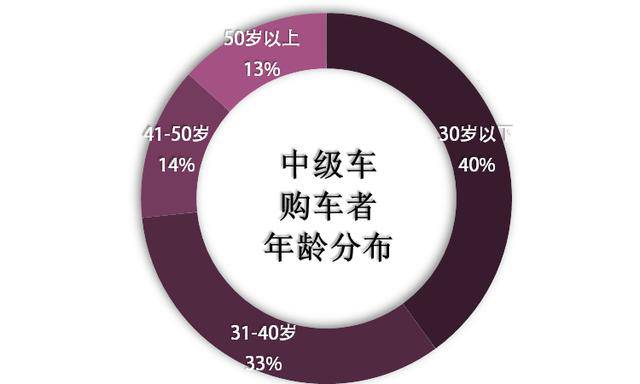 各汽车品牌车主年龄分析