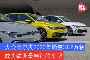 欧洲2020汽车品牌销量