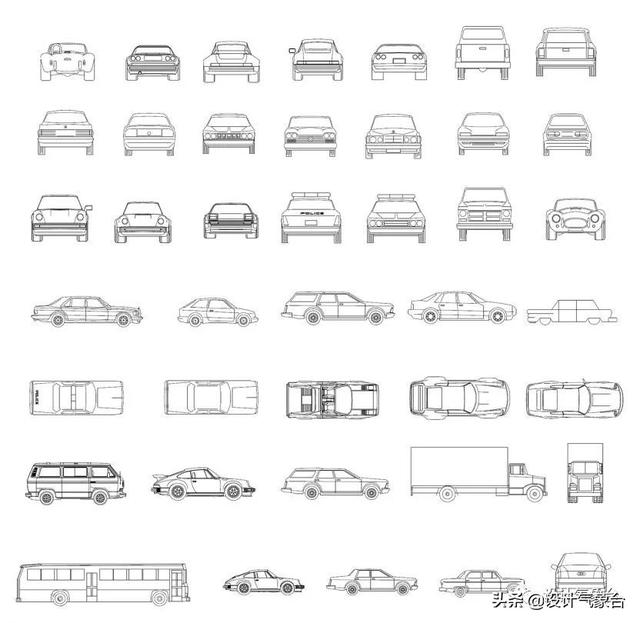 各汽车品牌标志CAD