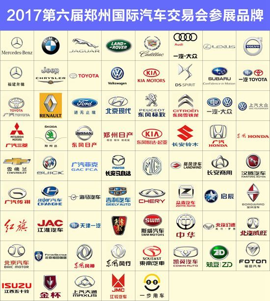 2017汽车品牌标志大全