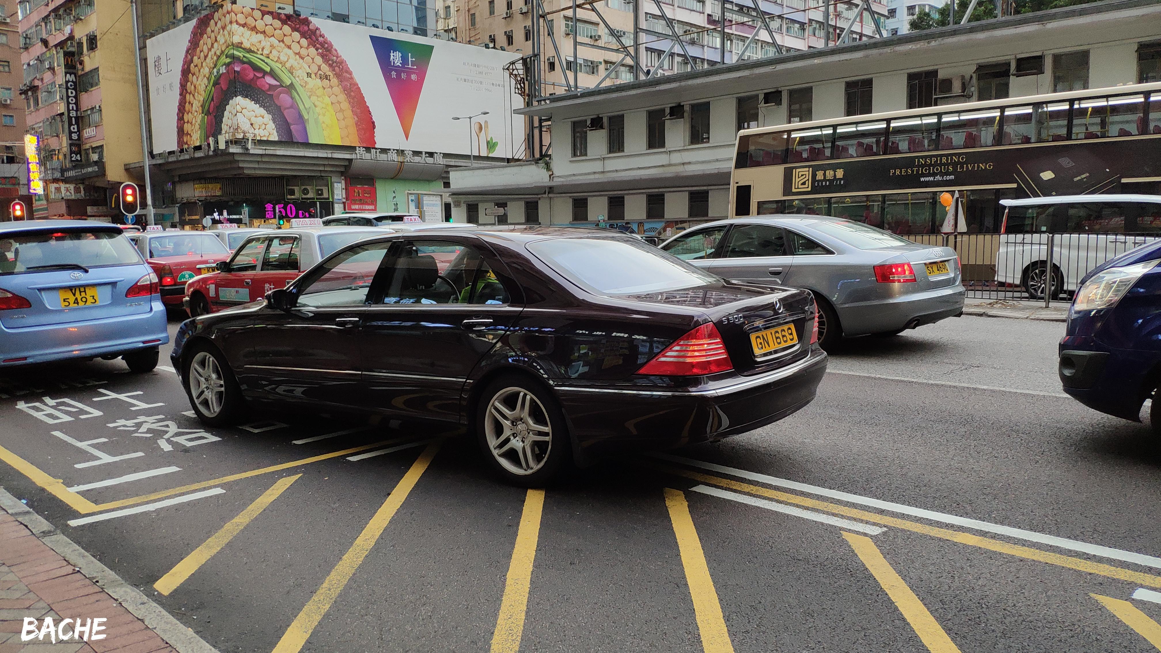 香港路上的汽车品牌