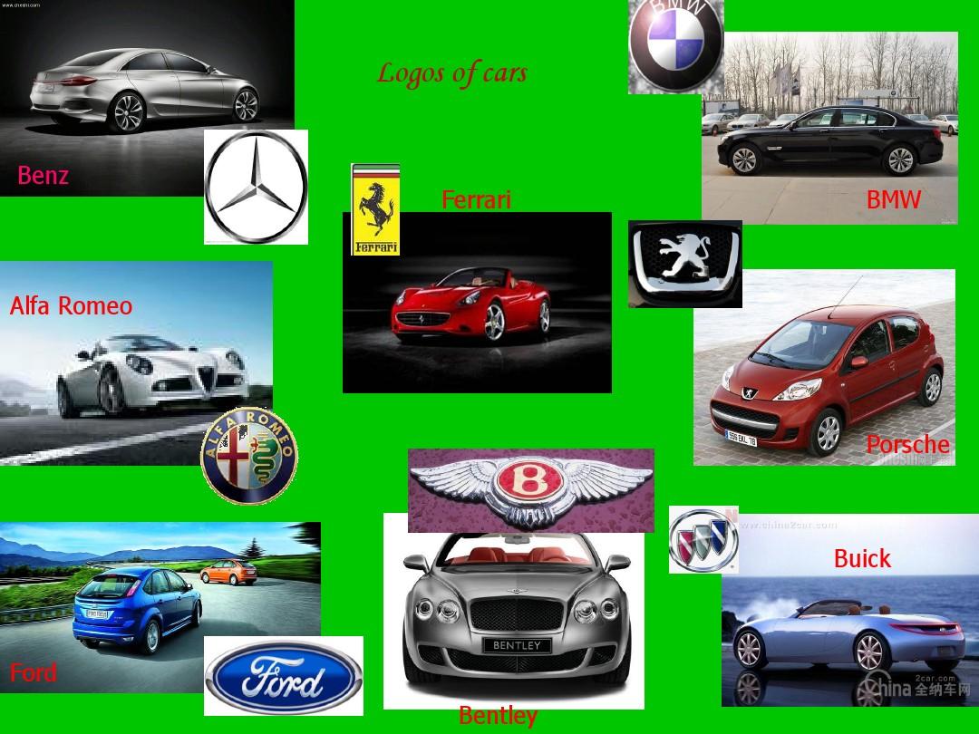 Title: The World of Car Brands: An English Introduction