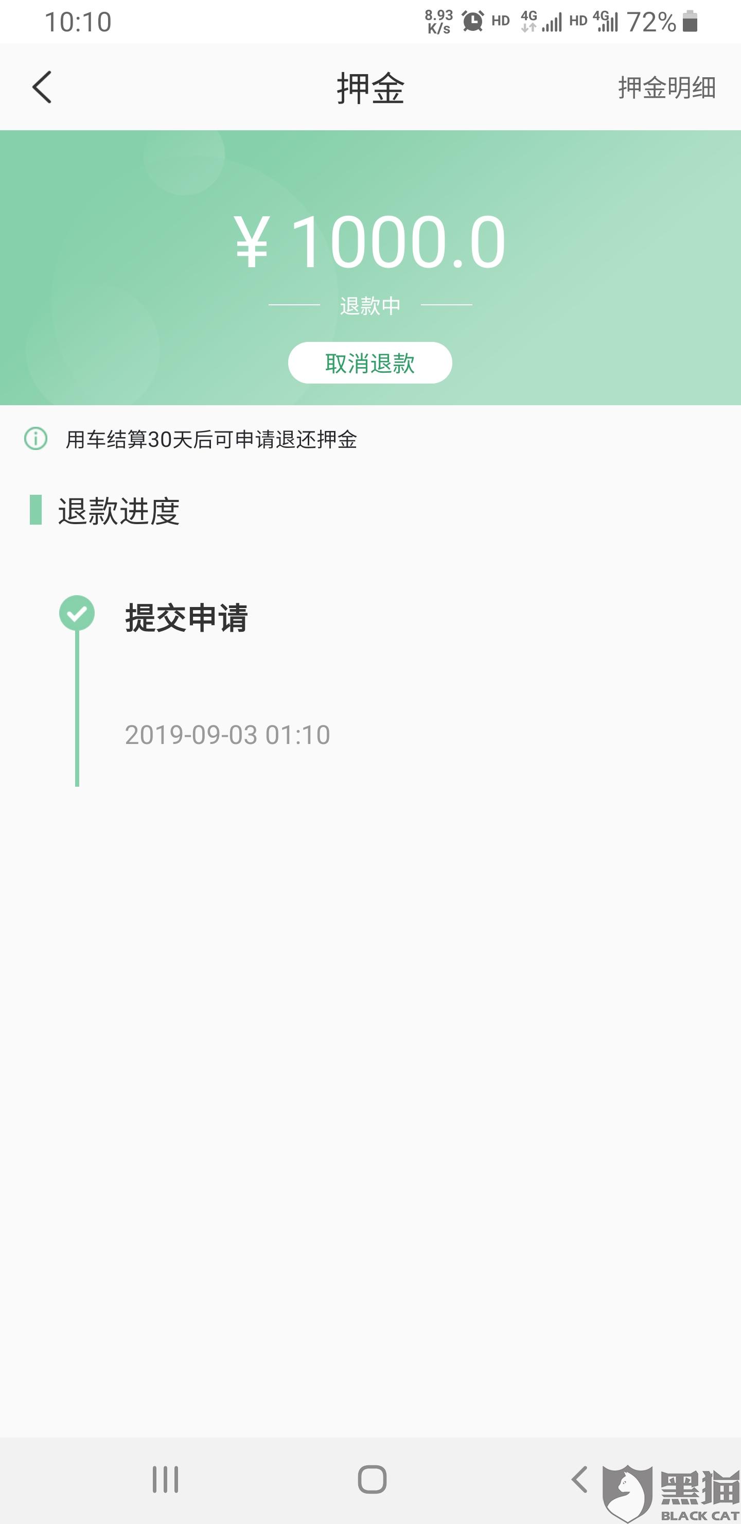 汽车品牌退网申请