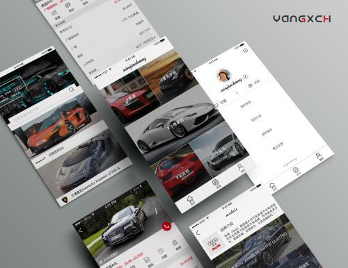 汽车品牌app界面图片，设计、功能与市场竞争力